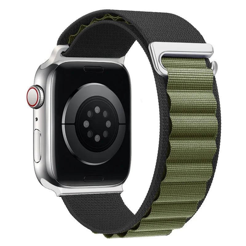 Alpine loop band for Apple watch strap 49mm 44mm 40mm 45mm 41mm 42mm 38mm 40 44 45 mm bracelet iWatch Ultra series 7 6 5 3 se 8 luxecrown.co.uk