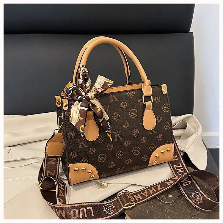 Trendy Designer Square Satchels For Women Textured Original Retro Diaper Bag Crossbody Shoulder Bag Effortlessly Stylish luxecrown.co.uk