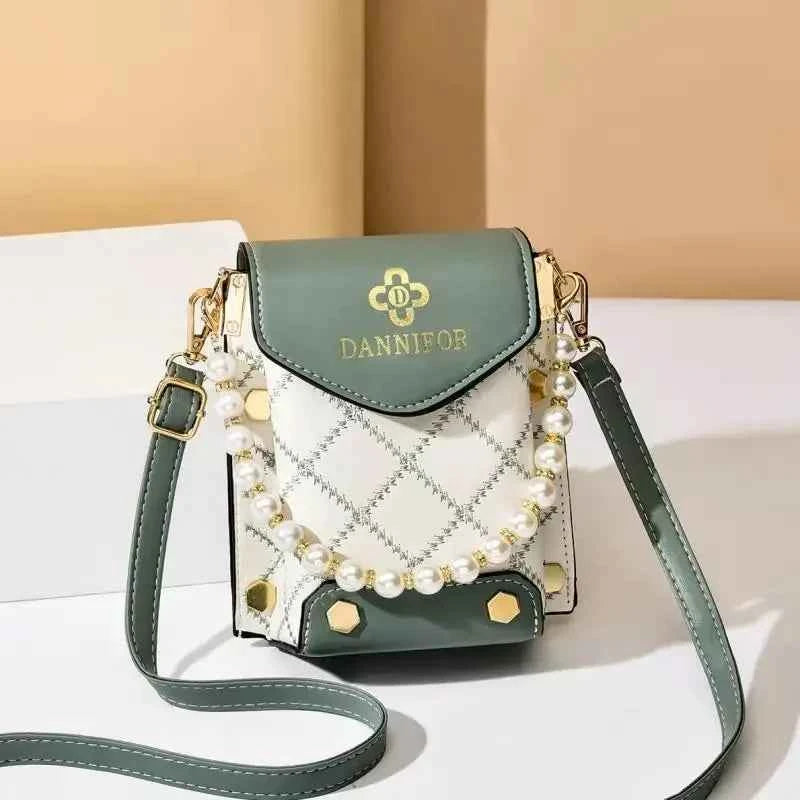 New Autumn PU Leather Women's Handbag Cell Phone Wallet Fashion Portable Shoulder Bag Hundred Simple Mini Small Bag Bolso Mujer