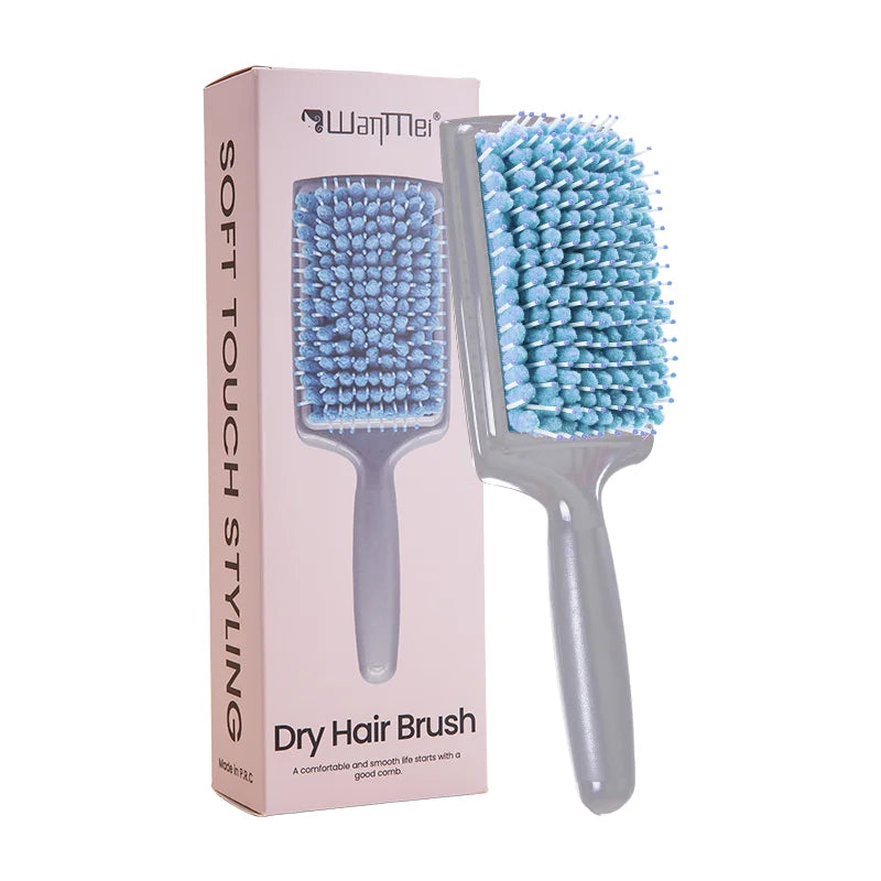 Women's Hair Dryer Comb Microfiber Bristles Quick Absorbent Drying Brush Hair Care Protection