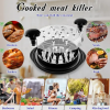Pulled Chicken Shredder with Clear Lid Ergonomic Handle Quickly Tear Meat Grinder Streetsharks