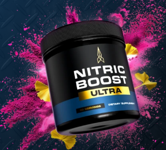 Nitric Boost Ultra: 100% Natural Supplement for Harder, Longer-Lasting Erections & Peak Performance