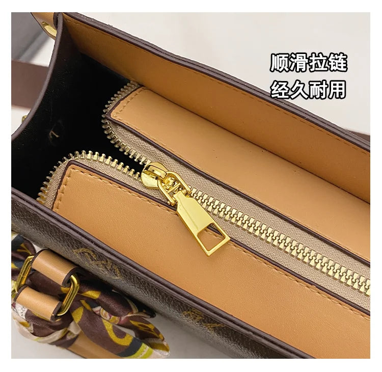 Trendy Designer Square Satchels For Women Textured Original Retro Diaper Bag Crossbody Shoulder Bag Effortlessly Stylish luxecrown.co.uk