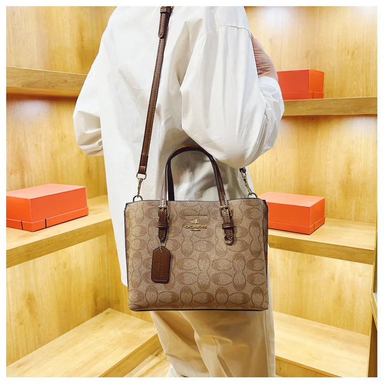French Printed Bag 2026 New European and American Retro Luxury Fashion Casual Tote Bag Versatile Shoulder Bag Crossbody Bag luxecrown.co.uk