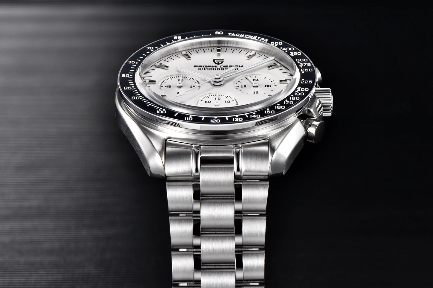 2025 New PAGANI DESIGN Moon Men's Watches Top Luxury Quartz Watch Man VK63 Chronograph Wristwatch AR Sapphire Mirror Waterproof