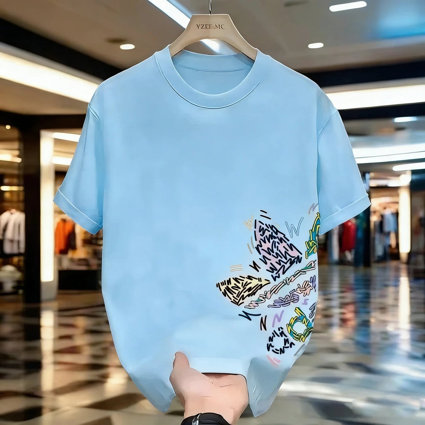 2026 Fashionable Bestseller - Loose-Fitting Round-Neck Summer Cotton T-Shirt for Men and Women, Stylish and Breathable Top luxecrown.co.uk