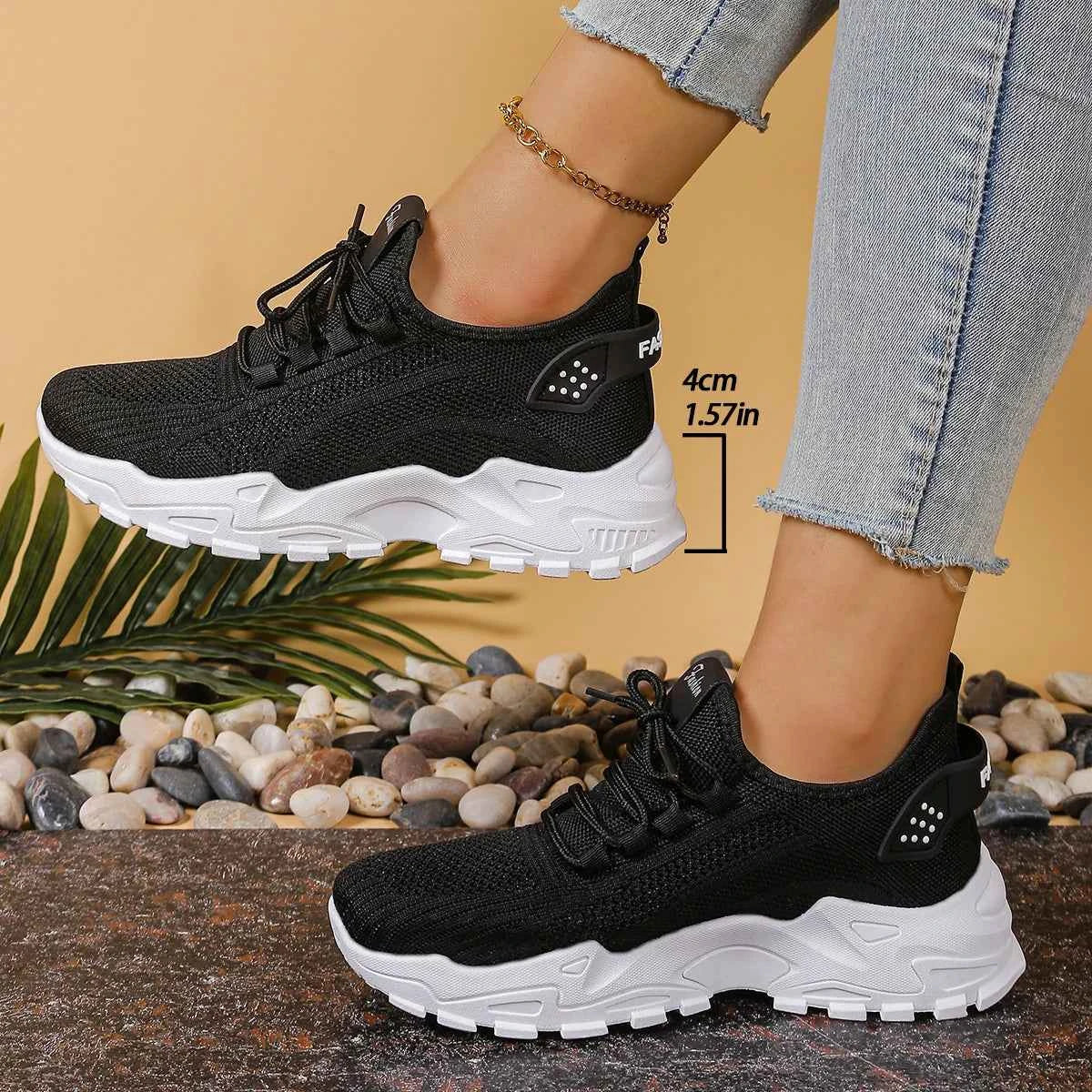 Women's sports shoes 2025: Breathable single mesh Dad shoes, Women's casual and Versatile sports shoes with free shipping