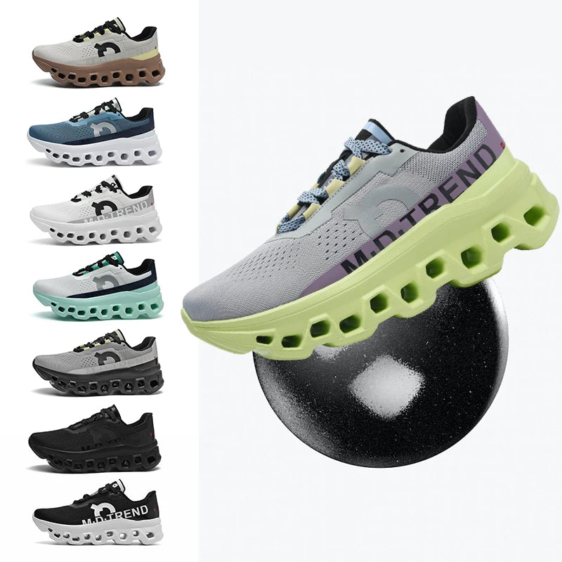 2026 Air Cushion Running Shoes Jogging Marathon Men Sports Breathable Lightweight Women's Comfortable Nonskid Leisure Sneakers luxecrown.co.uk
