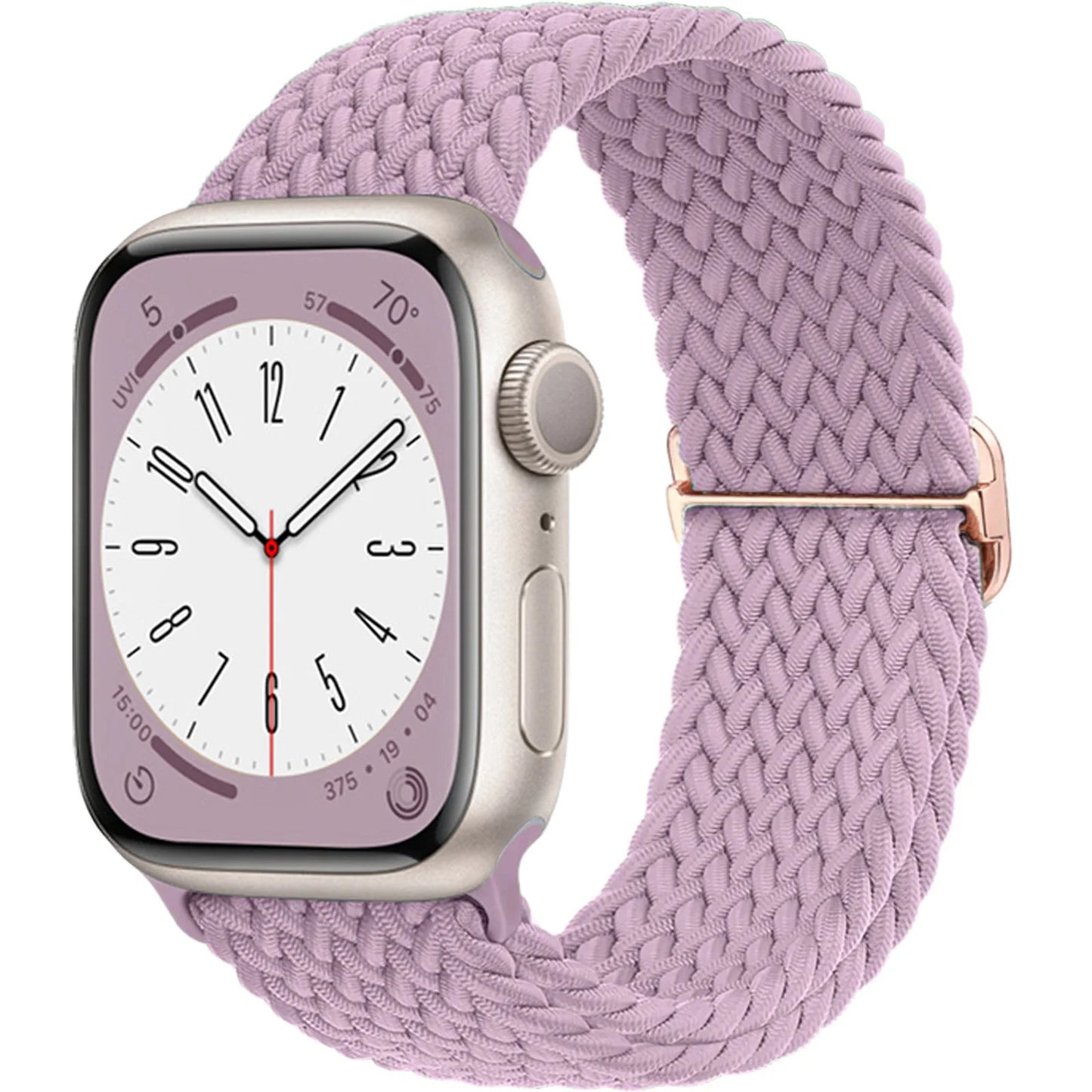 Braided Solo Loop Strap For Apple watch band 44mm 40mm 49mm 45mm 41mm Elastic Nylon bracelet iWatch series 8 3 se 6 7 Ultra 2 9 luxecrown.co.uk