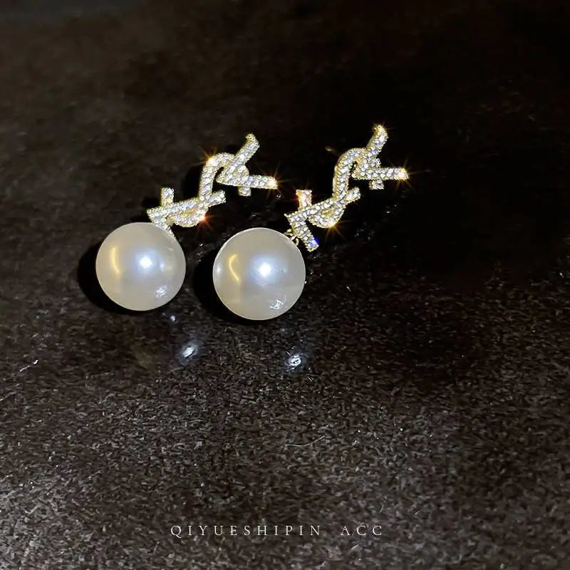 Luxury Brand Gold Color Matte Texture Metal Retro Earrings For Women Girls Fashion Party Trend Party Jewelry Gifts Earrings 2024 Streetsharks