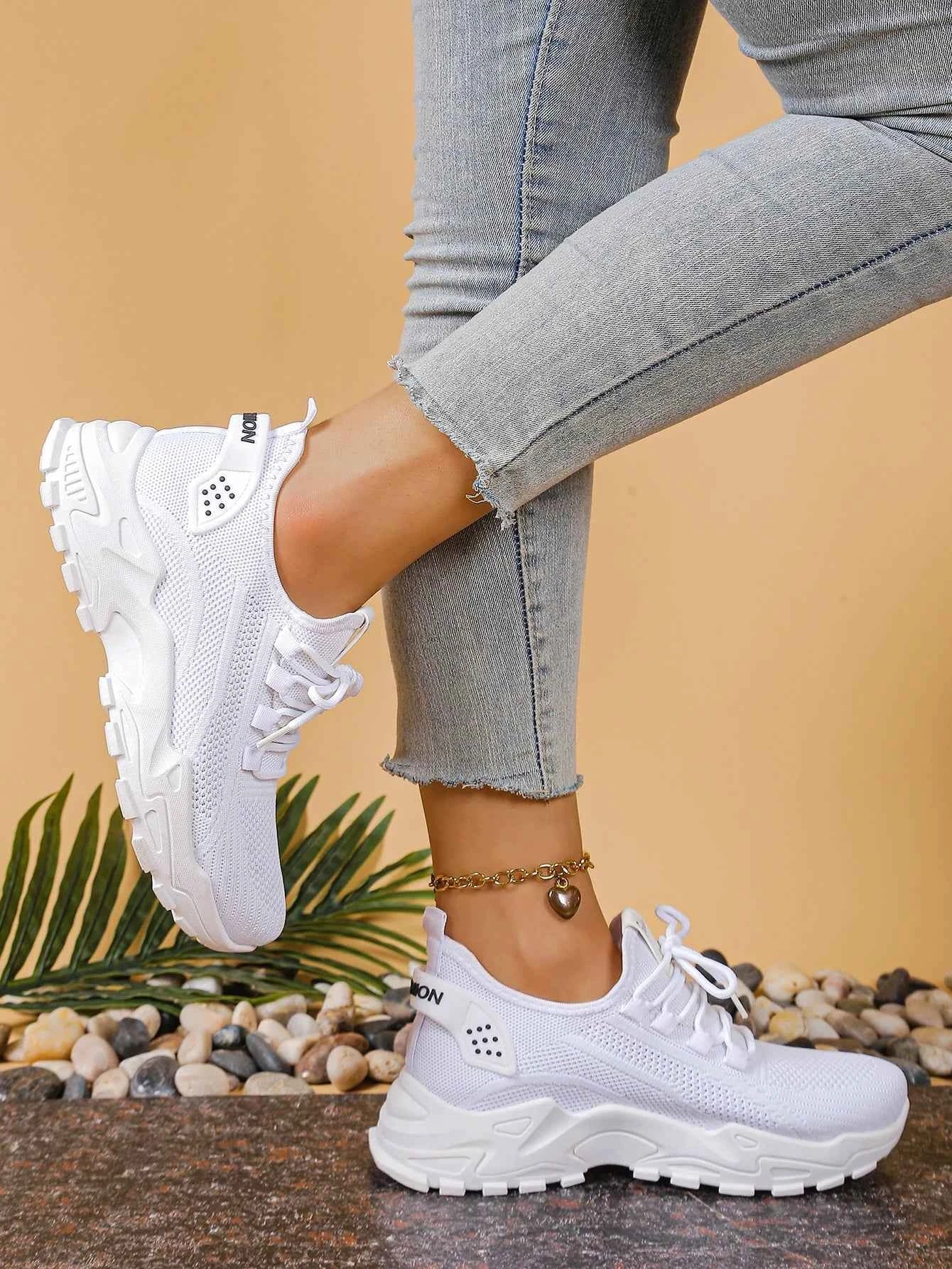 Women's sports shoes 2025: Breathable single mesh Dad shoes, Women's casual and Versatile sports shoes with free shipping