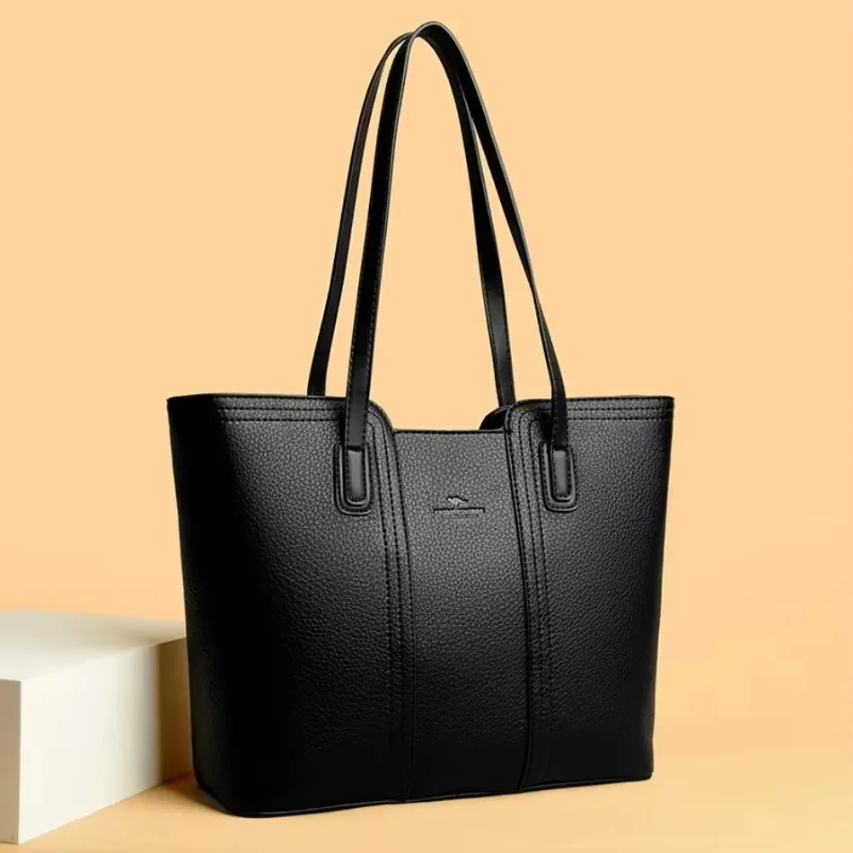 Luxury Handbag Fashion Print Large Capacity Soft Leather Women Shoulder Crossbody Bag Leisure Designer Ladies Purses and Handbag luxecrown.co.uk
