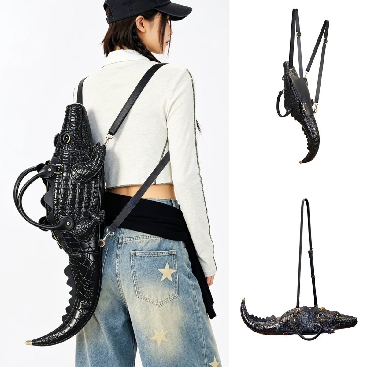 Purses and handbag luxury Designer Women's bag Purse pu leather high quality handmade handbags funny Shape Shoulder bag luxecrown.co.uk