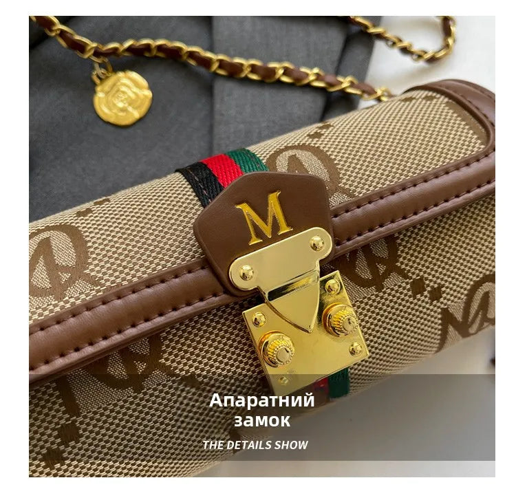 Fashionable Chain Strap Cylinder Bag Women's Bag Versatile Shoulder Crossbody Bag High Quality Korean Style Daily Use Bag luxecrown.co.uk