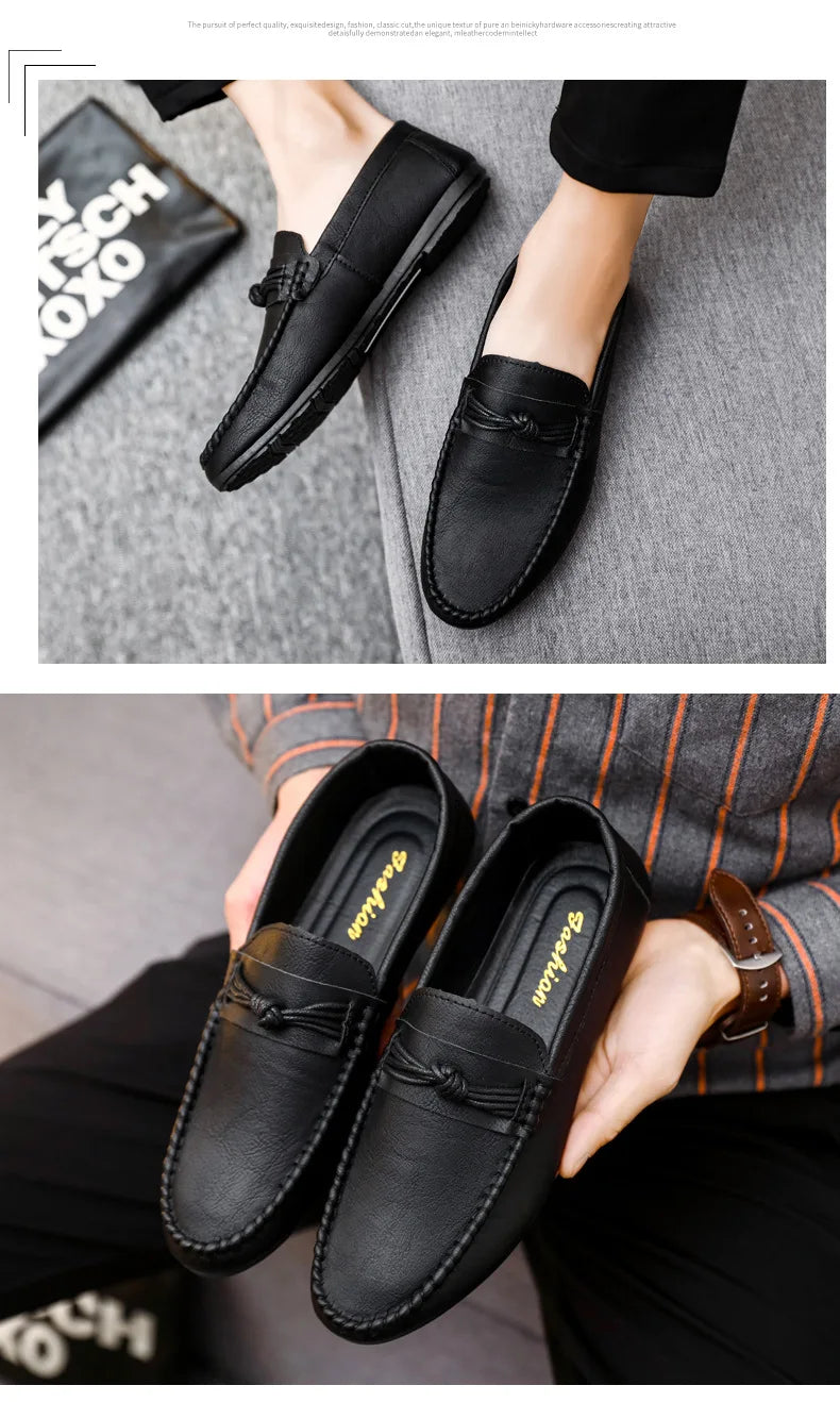 Men's Shoes 2025 Mens Moccasins Comfortable Slip-on Driving Shoes Fashion Men Casual Shoes Summer Versatile Zapatos Para Hombres luxecrown.co.uk