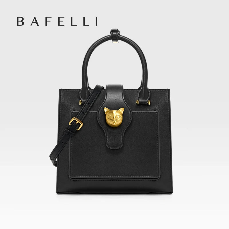 BAFELLI Luxury Leather Women's Bag 2026 New Model Large Capacity Multi-compartment Handheld Crossbody Bag Fashion Commuter luxecrown.co.uk