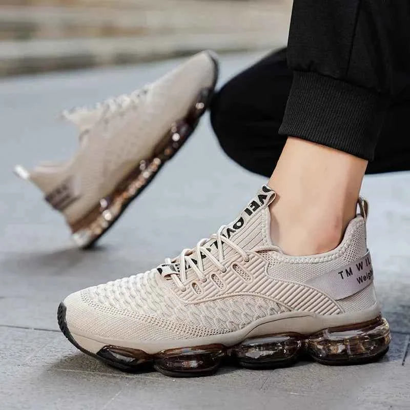 Shock Absorption Running Shoes Breathable Mesh Upgraded Version Summer New Style for Teenagers Sports Sneakers Comfortable Slip-