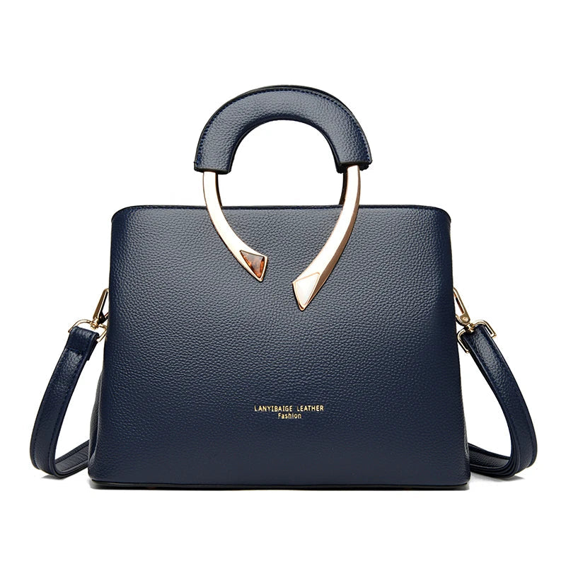 Luxury Handbags Women Bags Designer 3 Layers Soft Leather Shoulder Crossbody Sac Ladies Large Capacity Shopping Messenger Tote luxecrown.co.uk