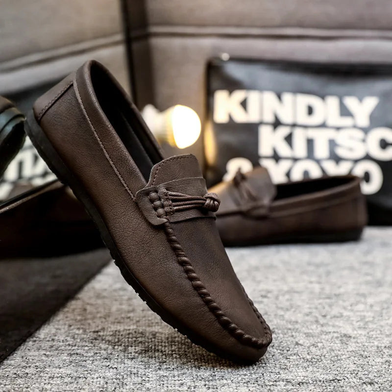 Men's Shoes 2025 Mens Moccasins Comfortable Slip-on Driving Shoes Fashion Men Casual Shoes Summer Versatile Zapatos Para Hombres luxecrown.co.uk