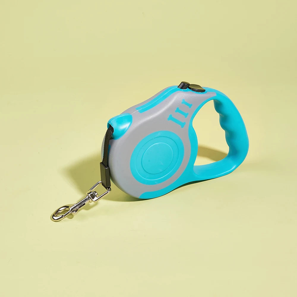 3m 5m Dog Leash for Small Dogs Cat Automatic Retractable Durable Nylon Lead Puppy Outdoor Travel Walking Hiking Traction Rope luxecrown.co.uk