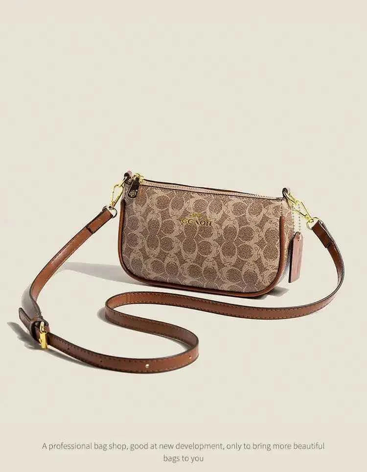 Elegant Women's Underarm Bag Hot Popular Ladies Shoulder Bag PU Leather Luxury Handbag Ladies Bag Designer Crossbody Bag