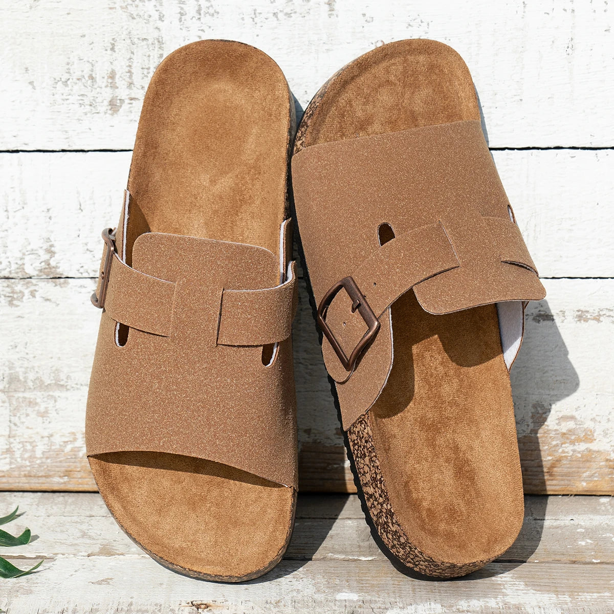 Couple's Summer Casual Men's Sandals, Simple Solid Color Slippers - Casual Backless Slippers with Black Upper and Black Straps, Suitable for Indoor/Outdoor Wear/Beach Leisure luxecrown.co.uk