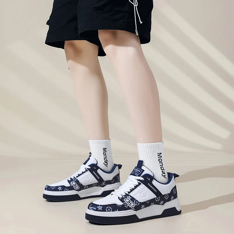 Classic Brand Designer Shoes For Men Street Style Skateboard Shoes Men Casual Sneakers Comfortable Platform Men's Sports Shoes luxecrown.co.uk