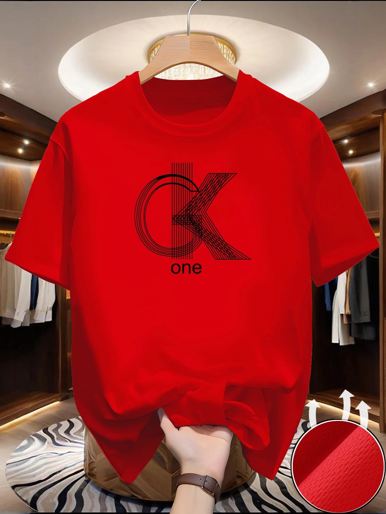 Men's Graphic T-Shirts - Casual crew neck, short sleeves, summer essentials, fashionable prints, comfortable clothing | Modern c luxecrown.co.uk
