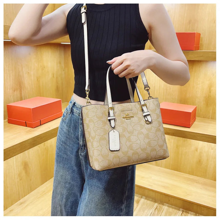 French Printed Bag 2026 New European and American Retro Luxury Fashion Casual Tote Bag Versatile Shoulder Bag Crossbody Bag luxecrown.co.uk