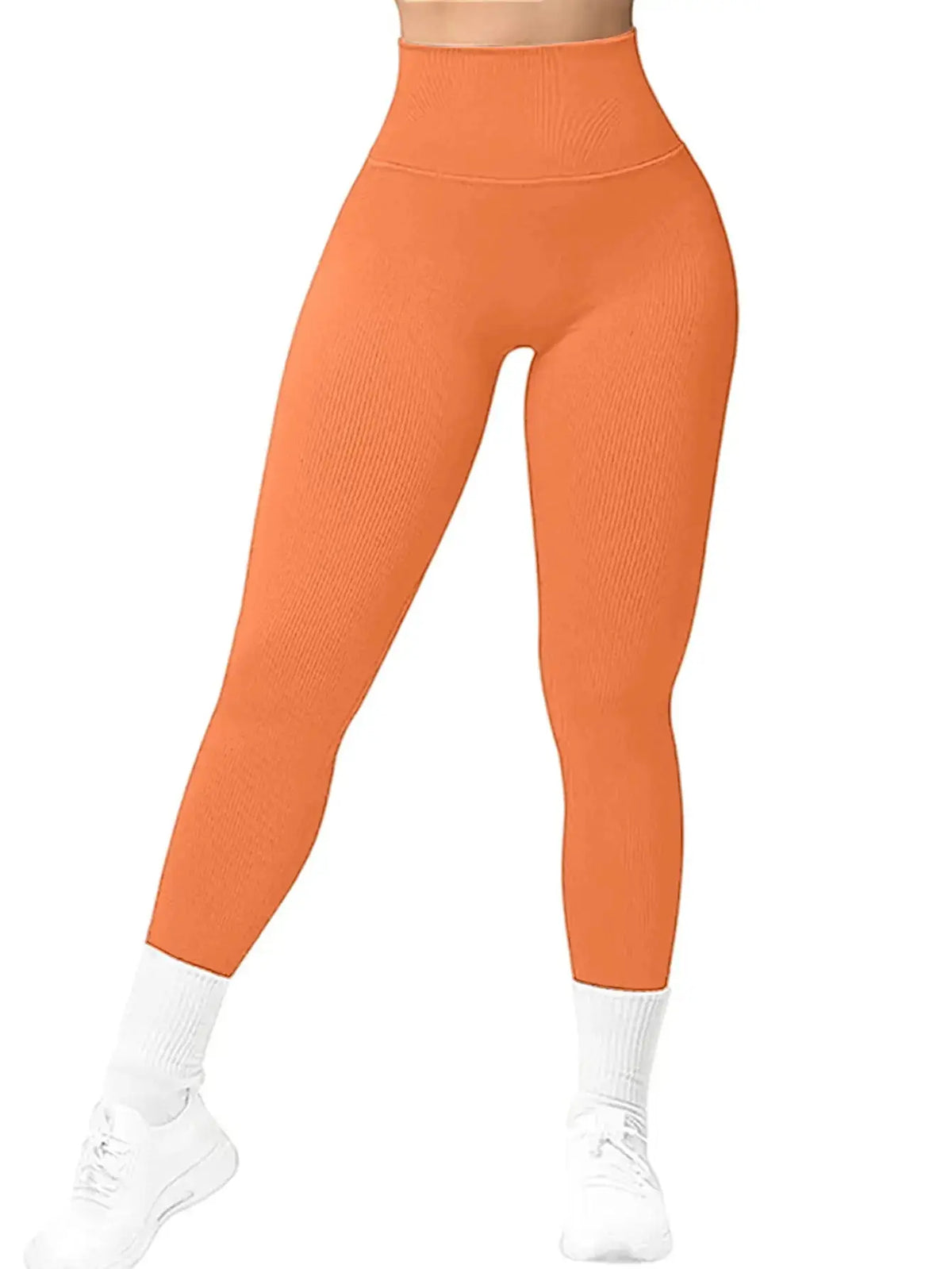 Seamless Butt Lifting Yoga Pants for Women, High Waisted Tummy Control Workout Leggings, Naked Sensation Gym Tights for Running luxecrown.co.uk