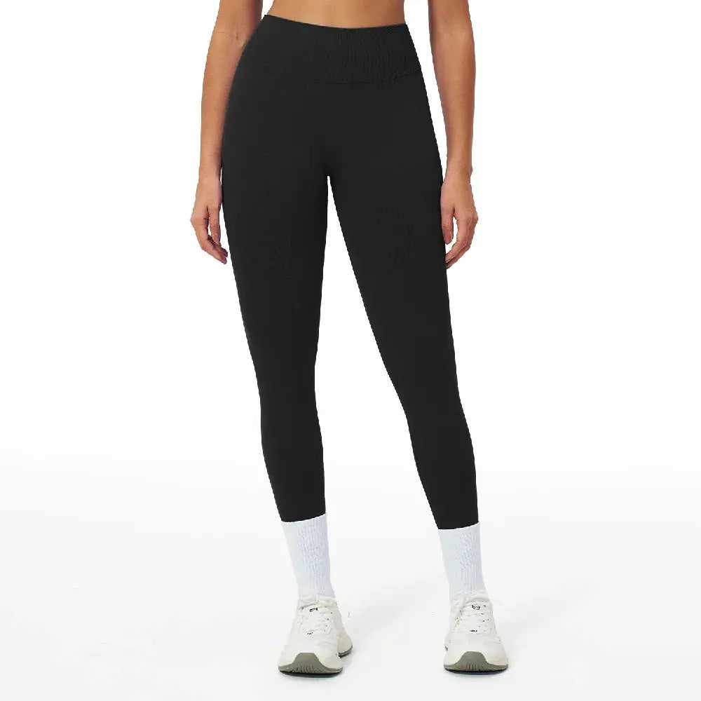 Seamless Yoga Pants Women Sexy V-Back Gym Fitness Leggings High Waist Booty Lifting Sports Leggings Female Workout Yoga Pants luxecrown.co.uk