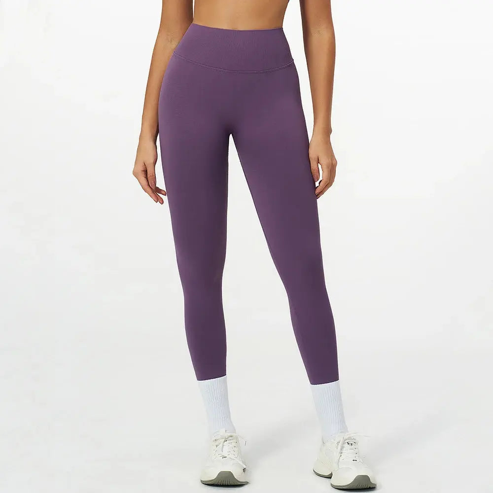 Seamless Yoga Pants Women Sexy V-Back Gym Fitness Leggings High Waist Booty Lifting Sports Leggings Female Workout Yoga Pants luxecrown.co.uk