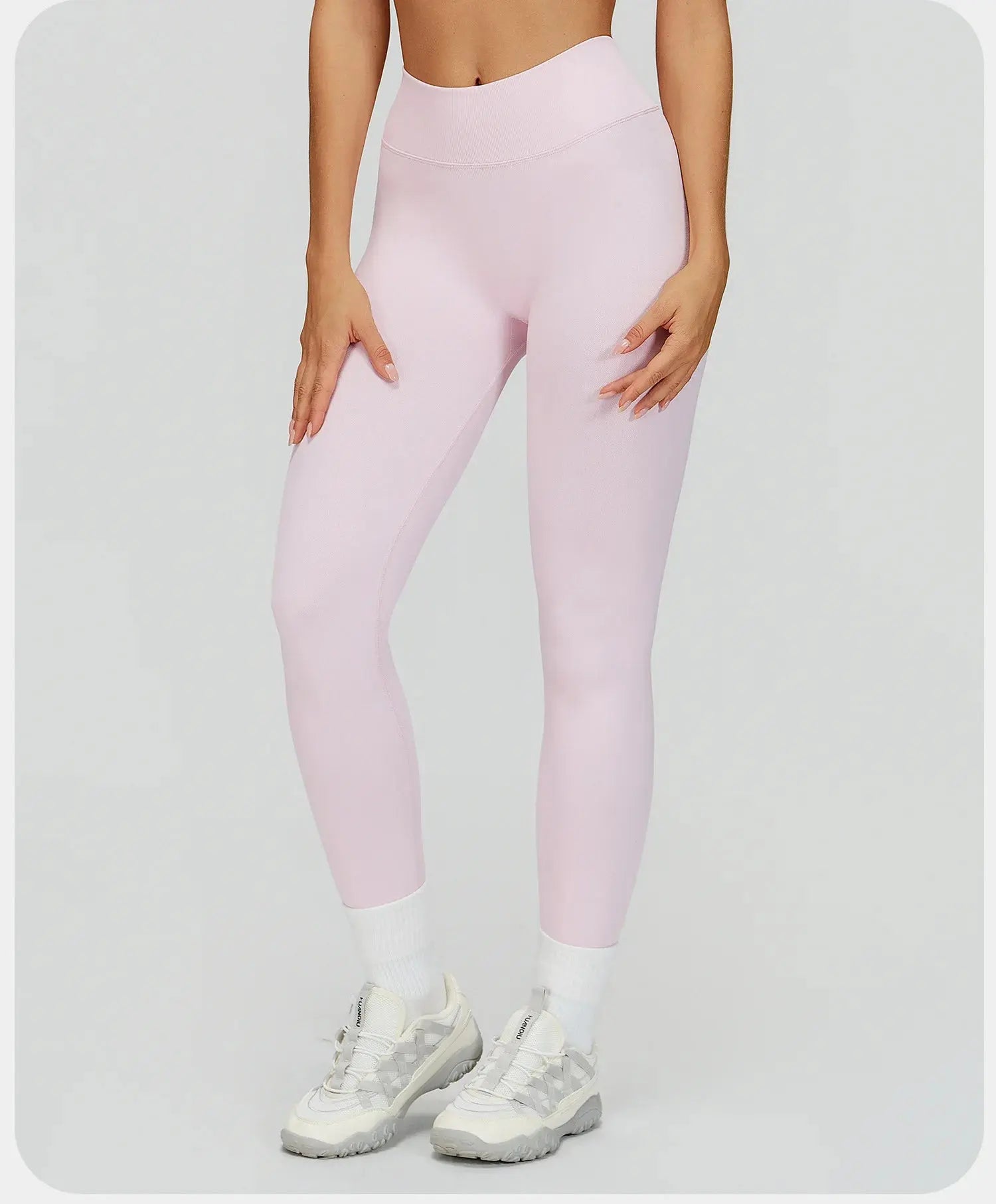 Seamless Yoga Pants Women Sexy V-Back Gym Fitness Leggings High Waist Booty Lifting Sports Leggings Female Workout Yoga Pants luxecrown.co.uk