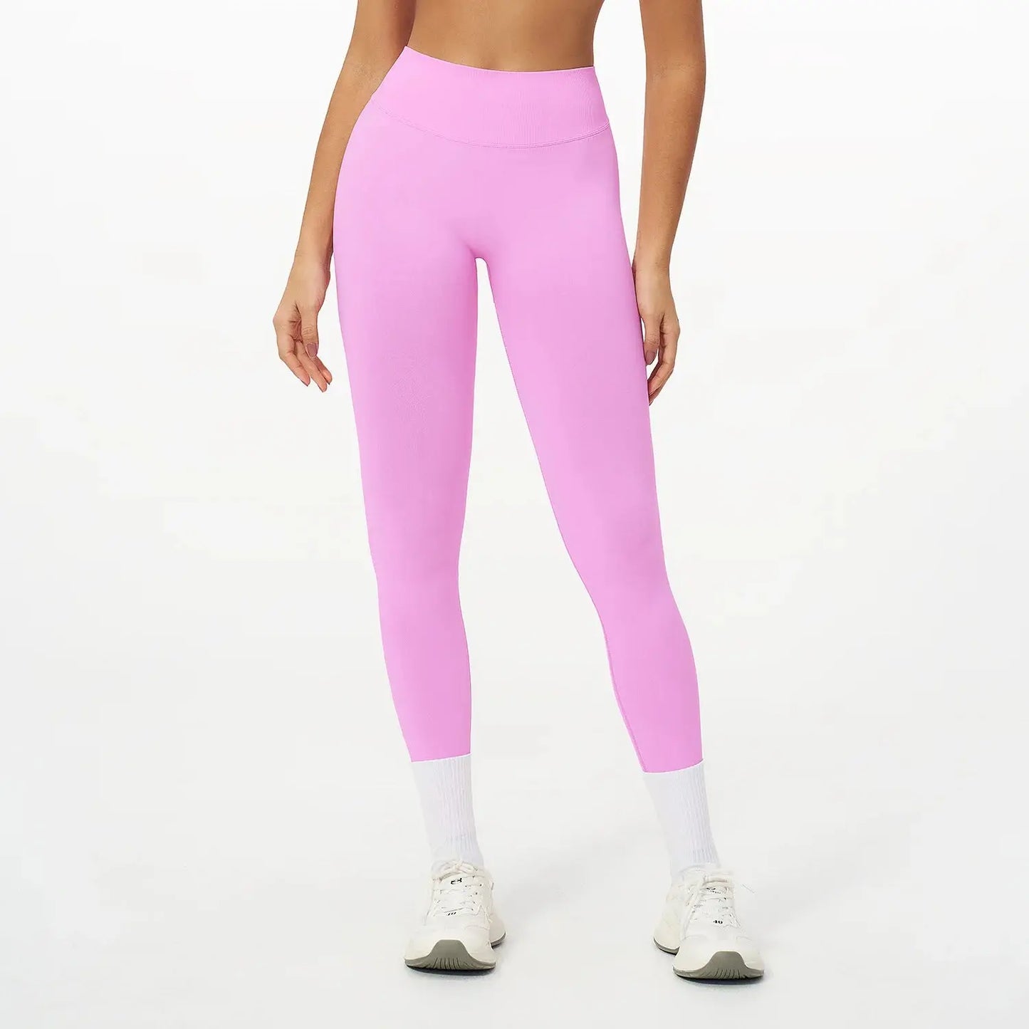 Seamless Yoga Pants Women Sexy V-Back Gym Fitness Leggings High Waist Booty Lifting Sports Leggings Female Workout Yoga Pants luxecrown.co.uk