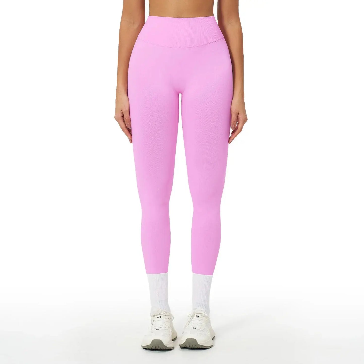 Seamless Yoga Pants Women Sexy V-Back Gym Fitness Leggings High Waist Booty Lifting Sports Leggings Female Workout Yoga Pants luxecrown.co.uk