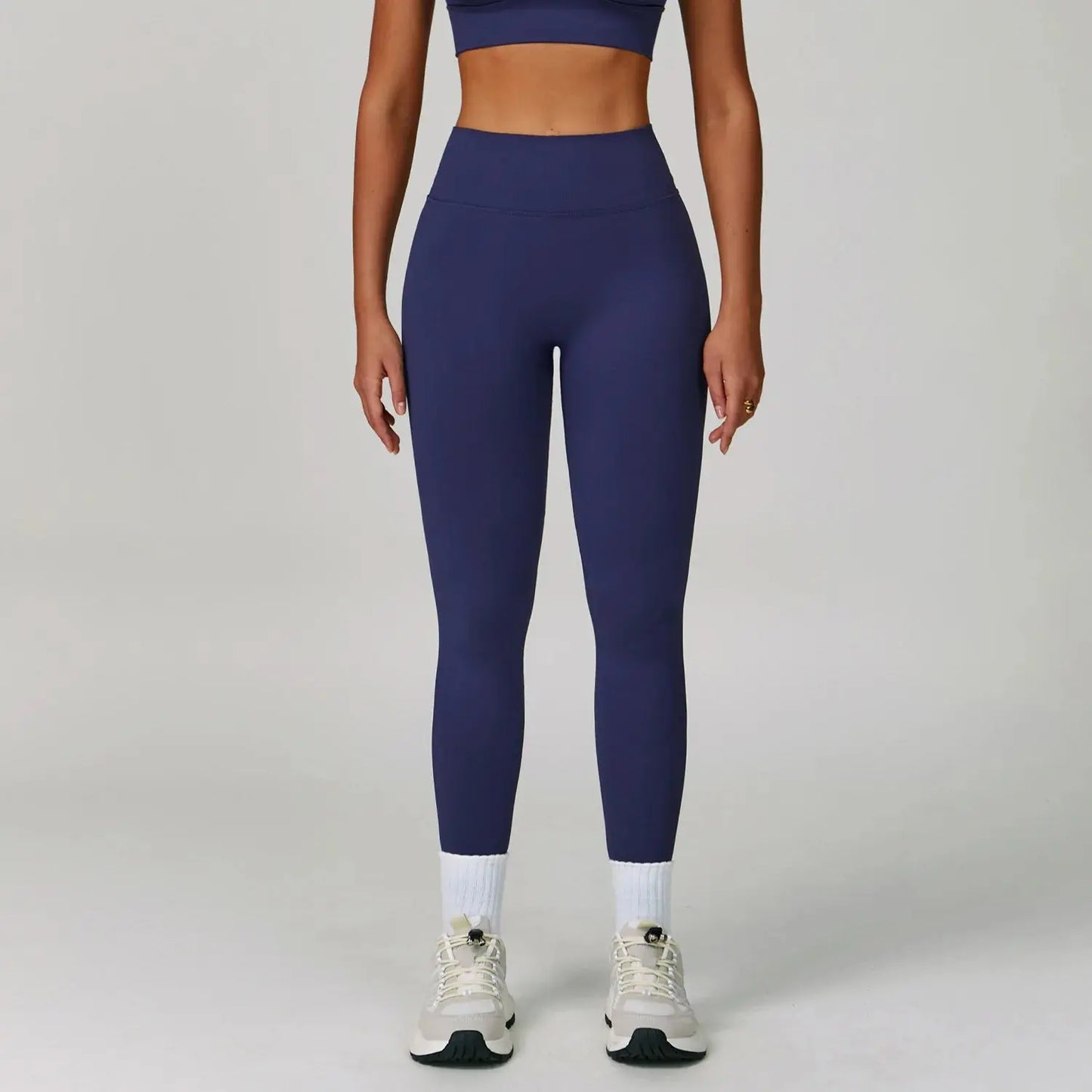 Seamless Yoga Pants Women Sexy V-Back Gym Fitness Leggings High Waist Booty Lifting Sports Leggings Female Workout Yoga Pants luxecrown.co.uk