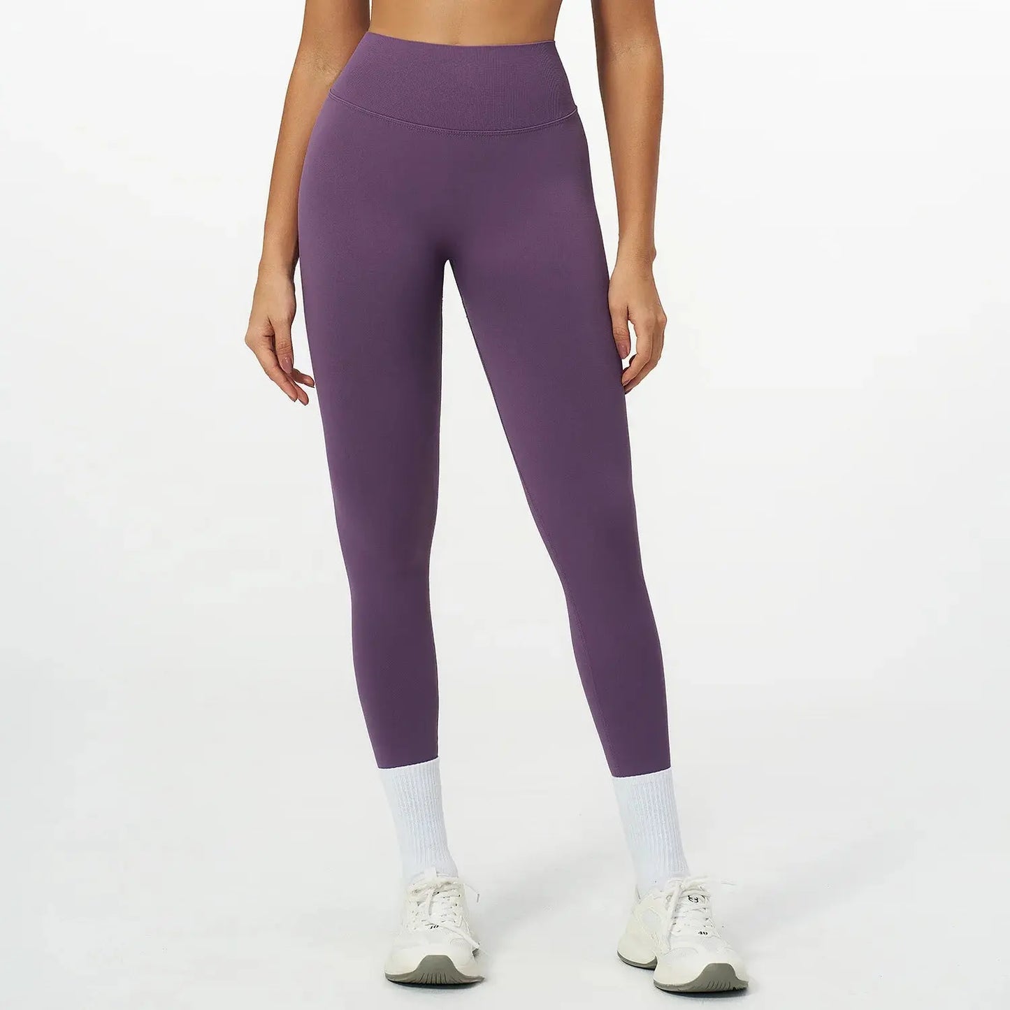 Seamless Yoga Pants Women Sexy V-Back Gym Fitness Leggings High Waist Booty Lifting Sports Leggings Female Workout Yoga Pants luxecrown.co.uk
