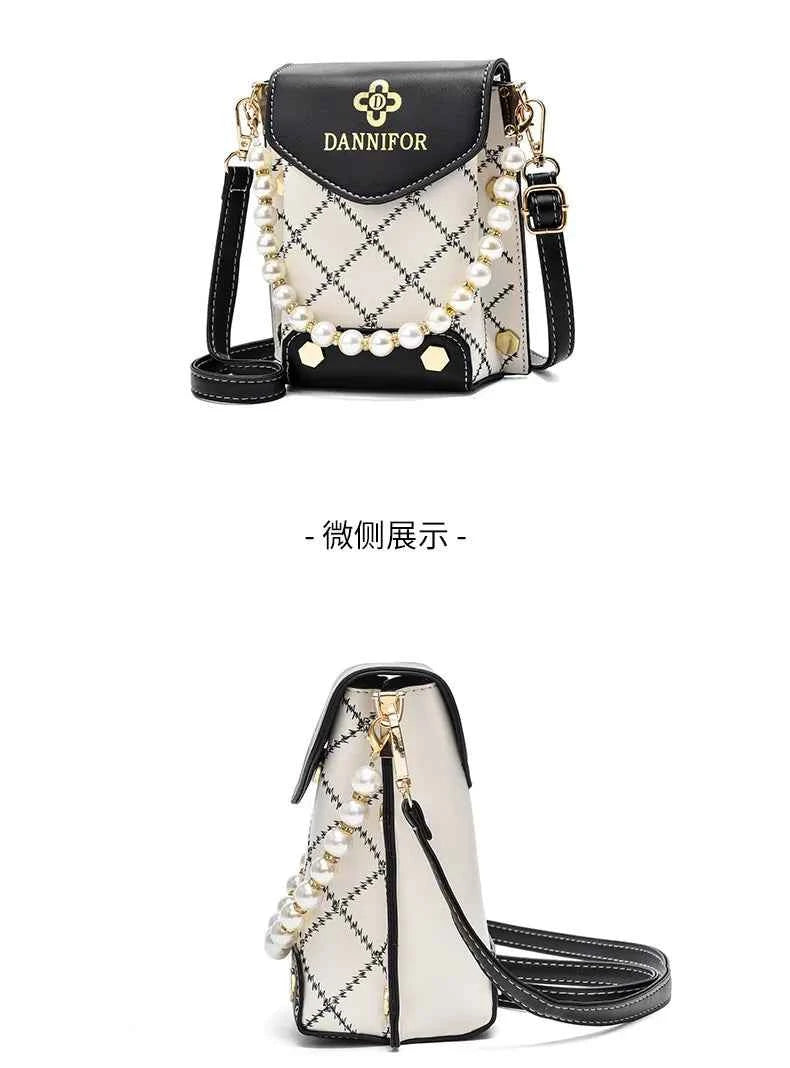 New Autumn PU Leather Women's Handbag Cell Phone Wallet Fashion Portable Shoulder Bag Hundred Simple Mini Small Bag Bolso Mujer