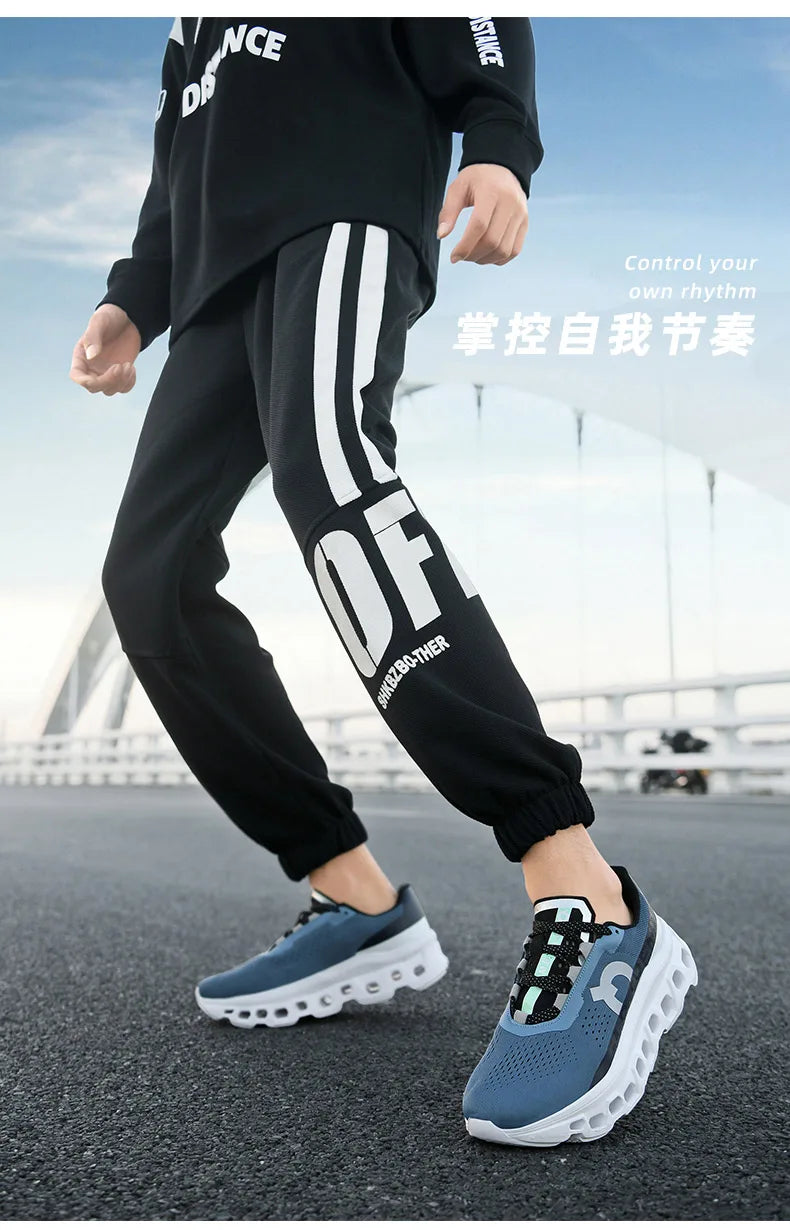 2026 Air Cushion Running Shoes Jogging Marathon Men Sports Breathable Lightweight Women's Comfortable Nonskid Leisure Sneakers luxecrown.co.uk