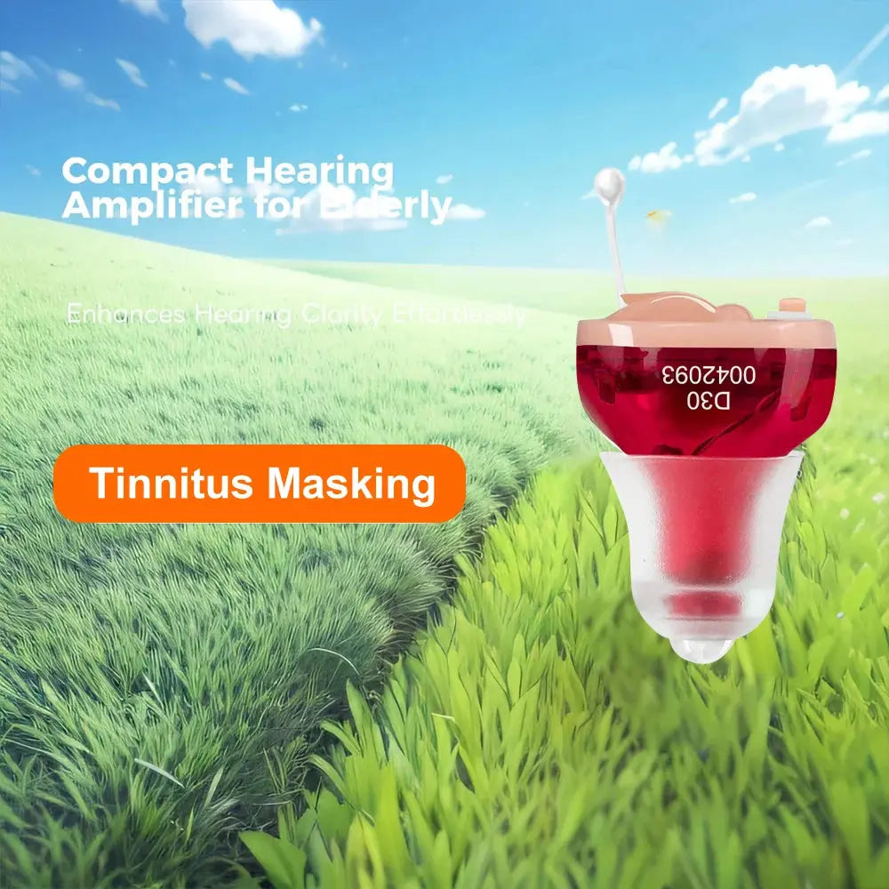 Self-Fitting OTC Hearing Aids, Mild to Moderate Hearing Loss, Bluetooth Hearing Aid with Invisible Fit Noise Reduction luxecrown.co.uk