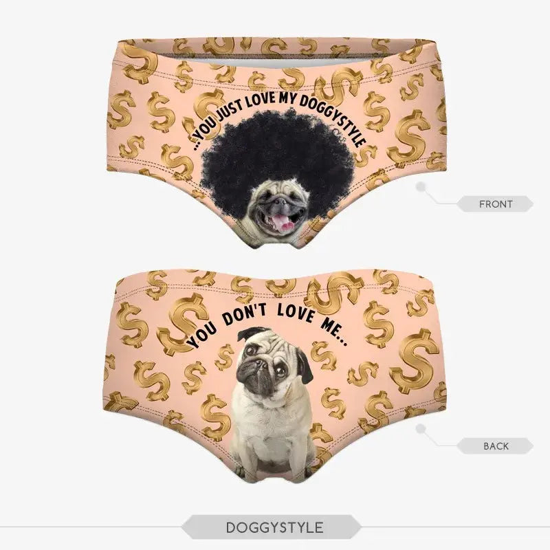 Sexy Panties 2021 Wholesale Pink 3d Print Cat  Underwear Women panties Seamless Briefs ropa interior mujer  lingerie Streetsharks