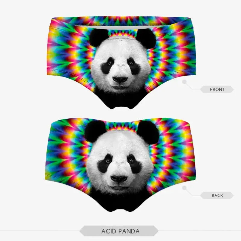Sexy Panties 2021 Wholesale Pink 3d Print Cat  Underwear Women panties Seamless Briefs ropa interior mujer  lingerie Streetsharks