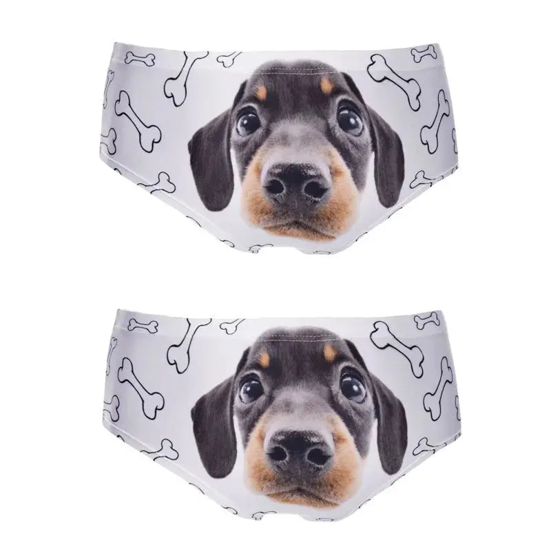 Sexy Panties 2021 Wholesale Pink 3d Print Cat  Underwear Women panties Seamless Briefs ropa interior mujer  lingerie Streetsharks