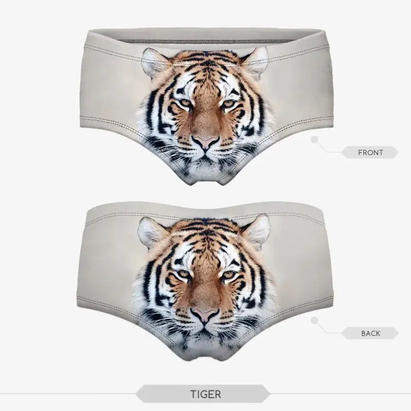 Sexy Panties 2021 Wholesale Pink 3d Print Cat  Underwear Women panties Seamless Briefs ropa interior mujer  lingerie Streetsharks