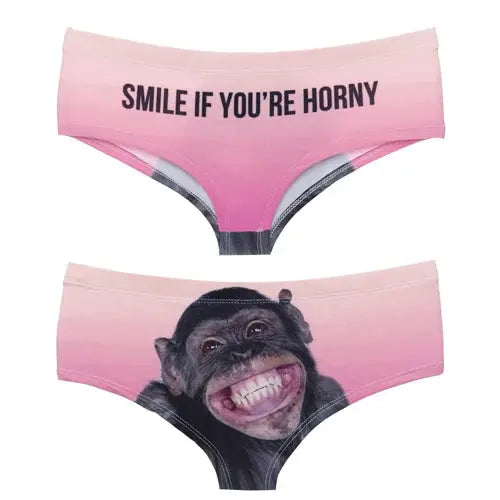 Sexy Panties 2021 Wholesale Pink 3d Print Cat  Underwear Women panties Seamless Briefs ropa interior mujer  lingerie Streetsharks