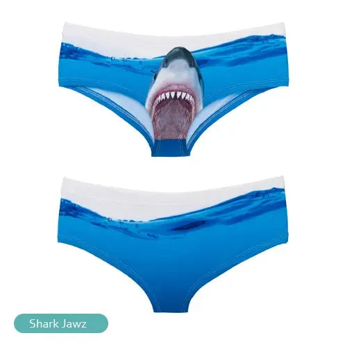Sexy Panties 2021 Wholesale Pink 3d Print Cat  Underwear Women panties Seamless Briefs ropa interior mujer  lingerie Streetsharks