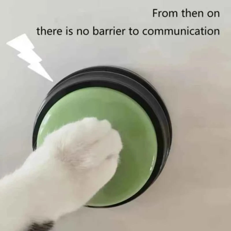 Dog Toys Funny Dog Recordable Pet Toys Talking Pet Starters Pet Speaking Buttons Portable Cute Pet Supplies
