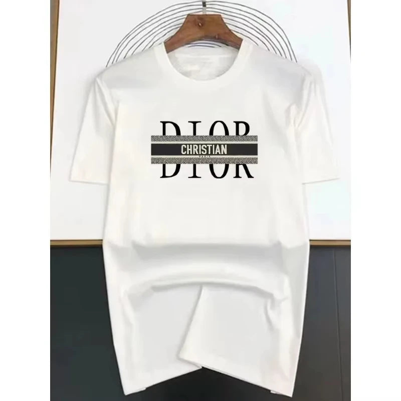 Spring_Summer 2026 Puls Size Cotton Short Sleeve T Shirt Luxury Print T-shirt Tops Trend High Quality Streetwear Clothes Unisex luxecrown.co.uk