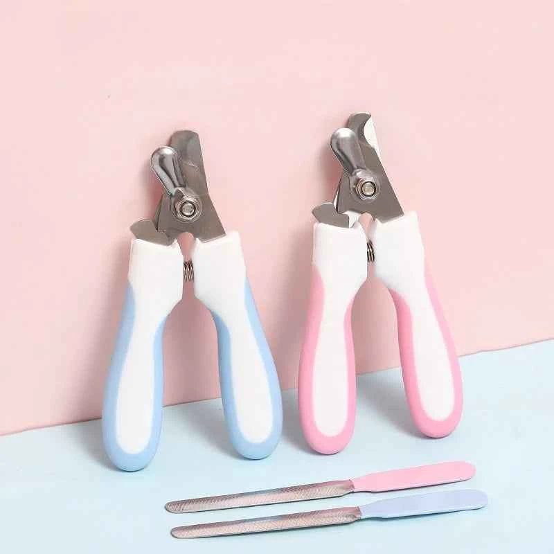 Stainless Steel Grooming Scissors Nail Clippers Multifunctional Teddy Cat Pet Nail Clippers with Sickle Large Dog Nail Clippers