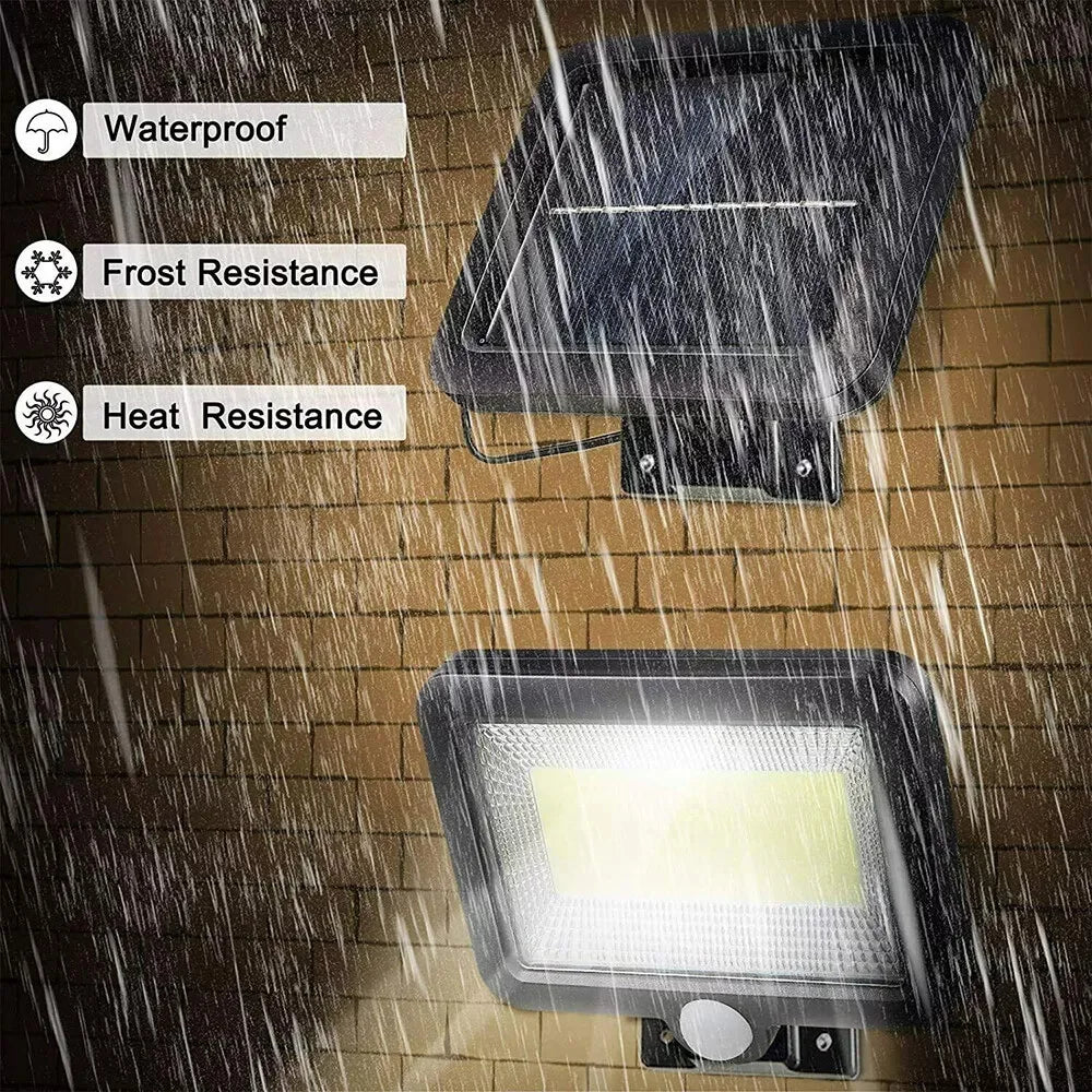 LED Solar Power PIR Motion Sensor Wall Light Outdoor Garden Security Od Lamp Streetsharks